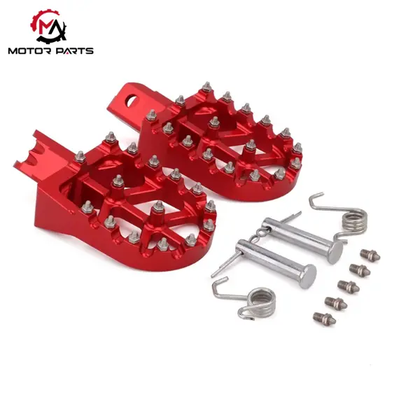 CNC アルミフットペグ Sur-Ron ライトビー CRF150F CRF230F ダートバイクフットレスト用