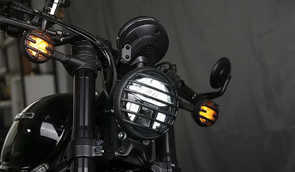Honda CM300 Rebel Headlamp Grill Guard